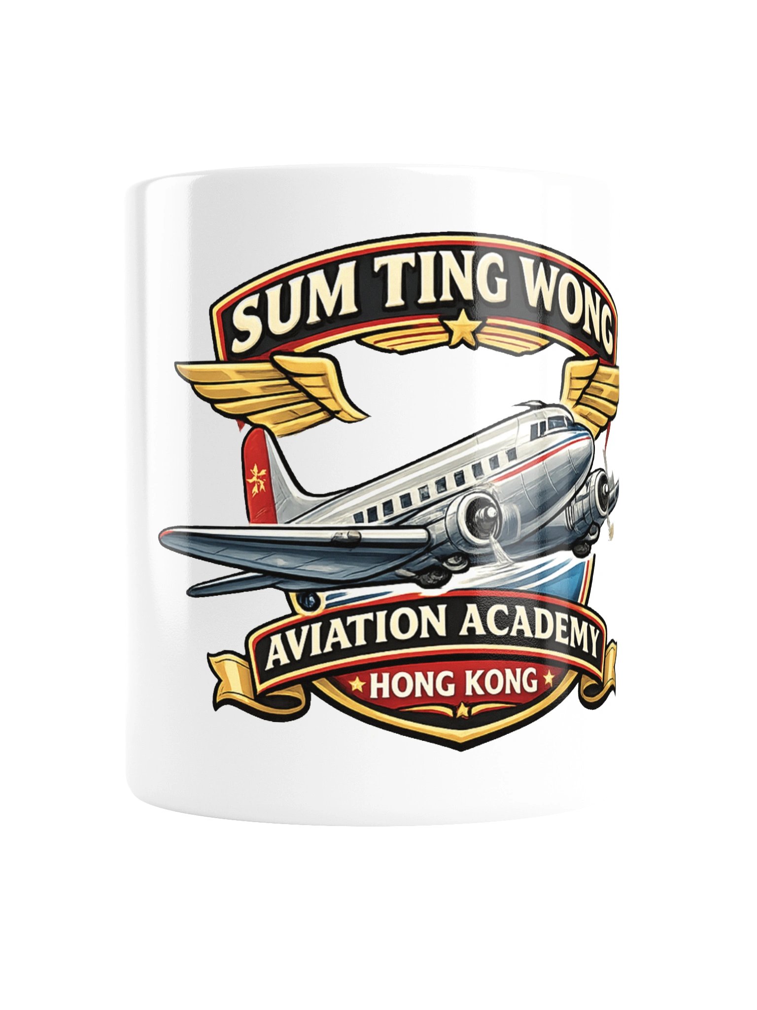 Sum Ting Wong Aviation Academy White Glossy Mug product image (1)