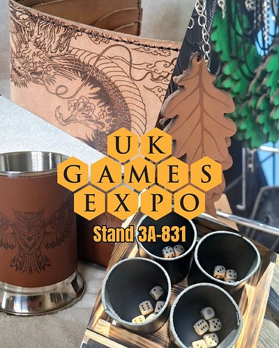Just 5 days until UK Games Expo!

Currently trying very hard to resist the urge to create an entirely new product line instea...