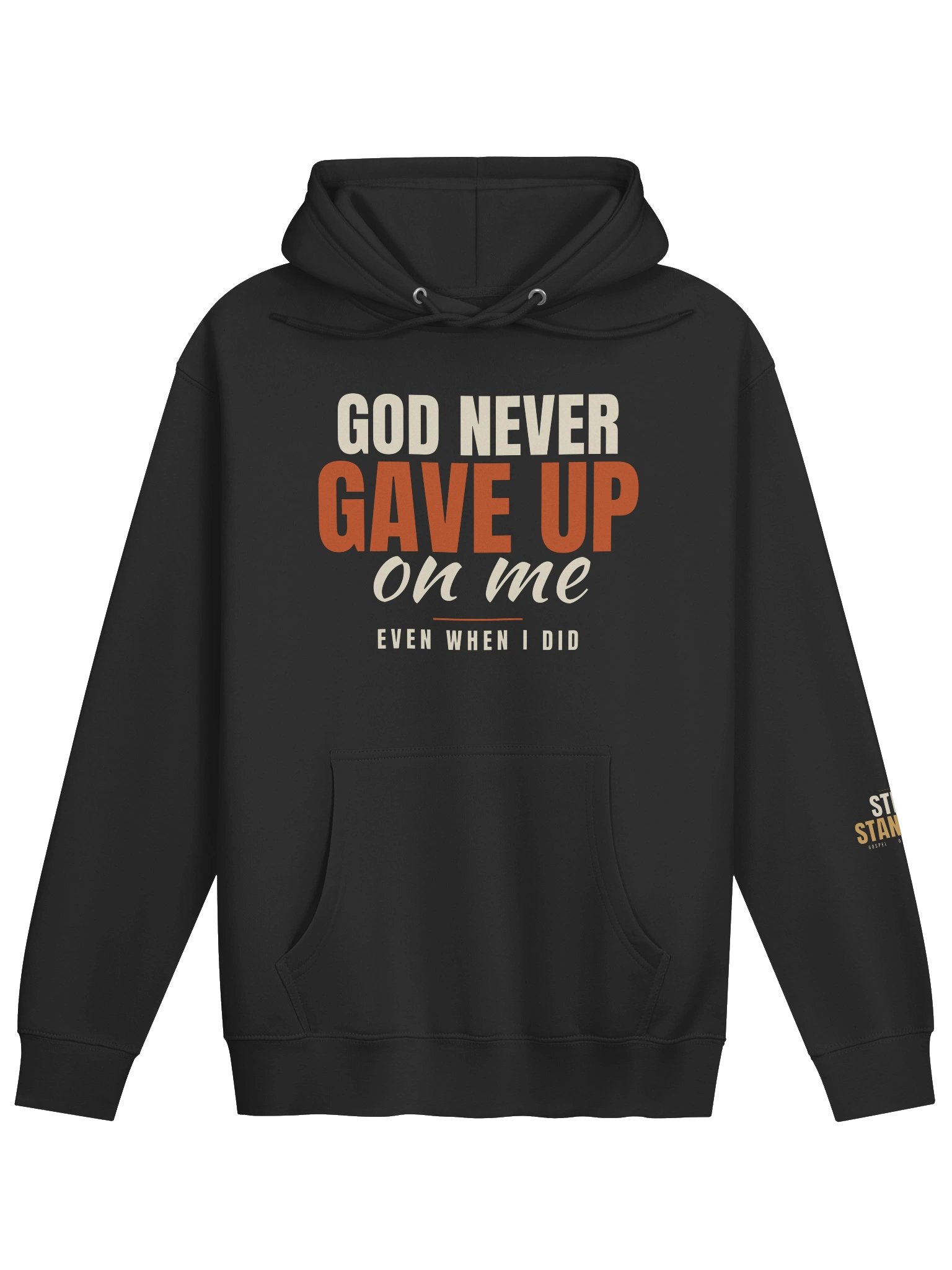 God Never Gave Up On Me — Premium Christian Hoodie product image (1)