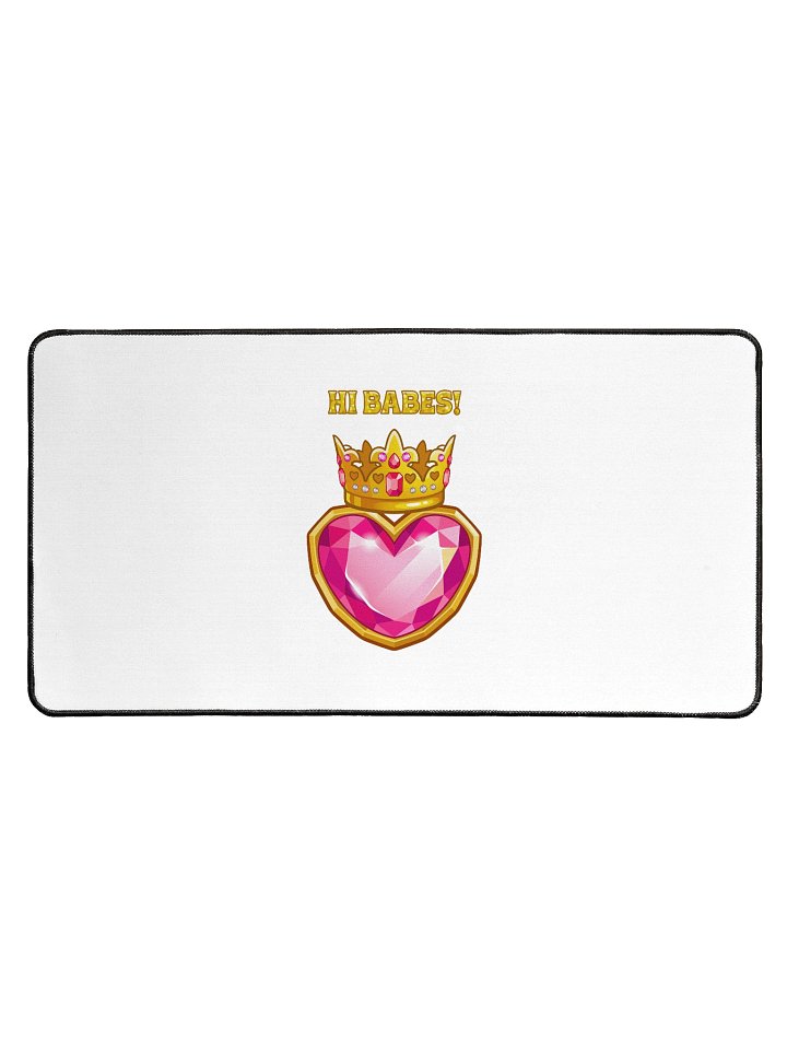 "Hi Babes!" Desk Mat product image (1)