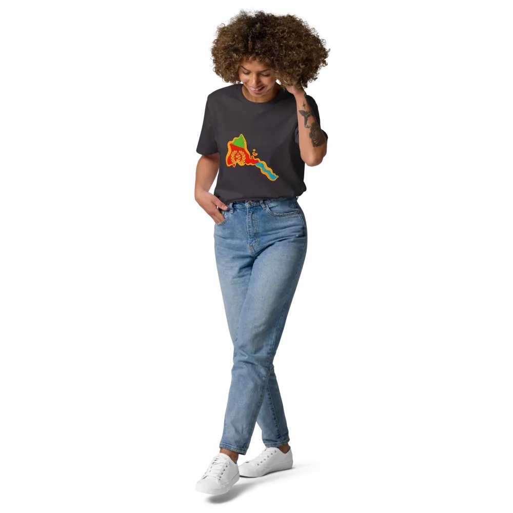Eritrean Flag Emblem Organic T-Shirt product image (143)