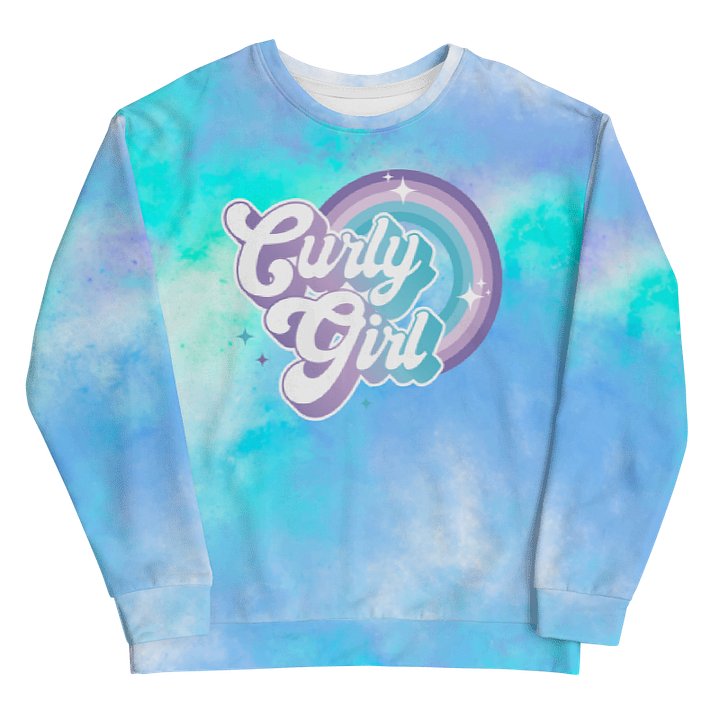 Curly Girl Tie-Dye Crewneck product image (2)