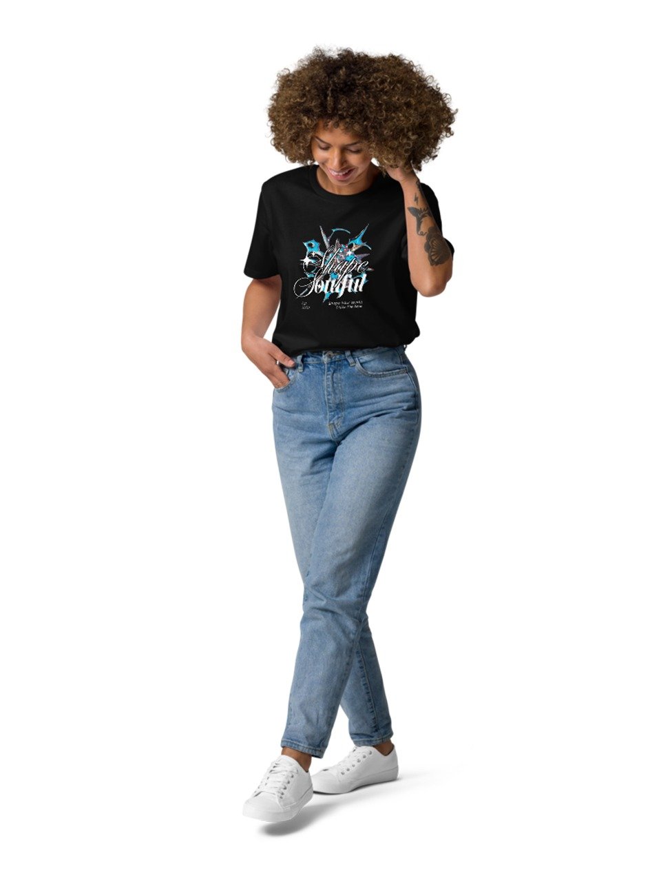 Shape Soulful Premium Organic Cotton Unisex T-Shirt Stanley/Stella STTU169 product image (6)