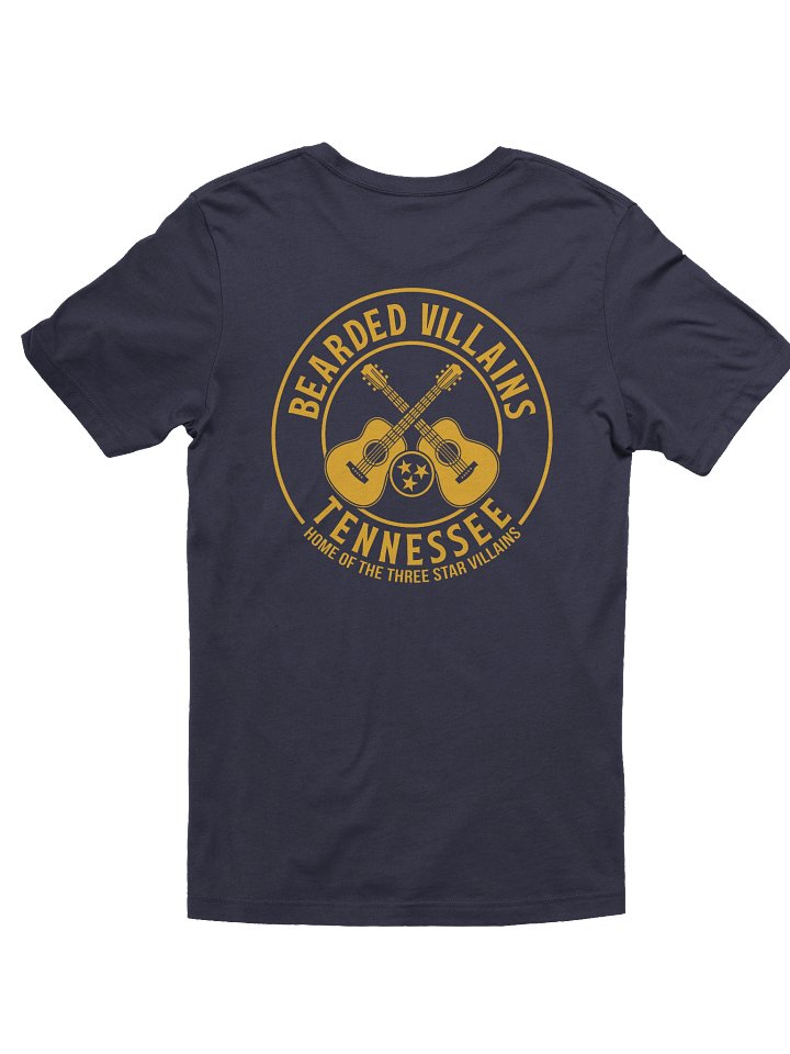 BIG-n-TALL | TSV Bearded Villains Tennessee Bella+Canvas Unisex T-Shirt | Preds Yellow Logo | Bold Brotherhood Style & Premium Comfort Tee product image (4)