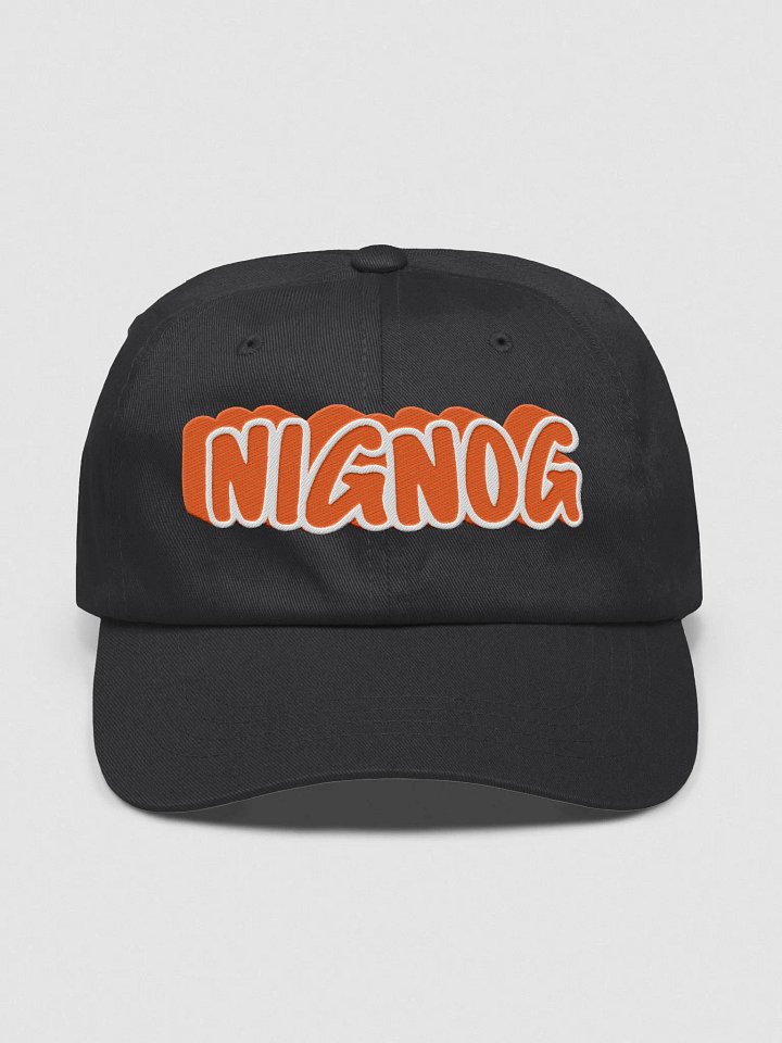 ORANGE NigNog Dad Hat product image (1)