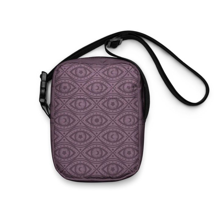 Boho Celestial Eyes Stars & Moons Crossbody Bag product image (2)