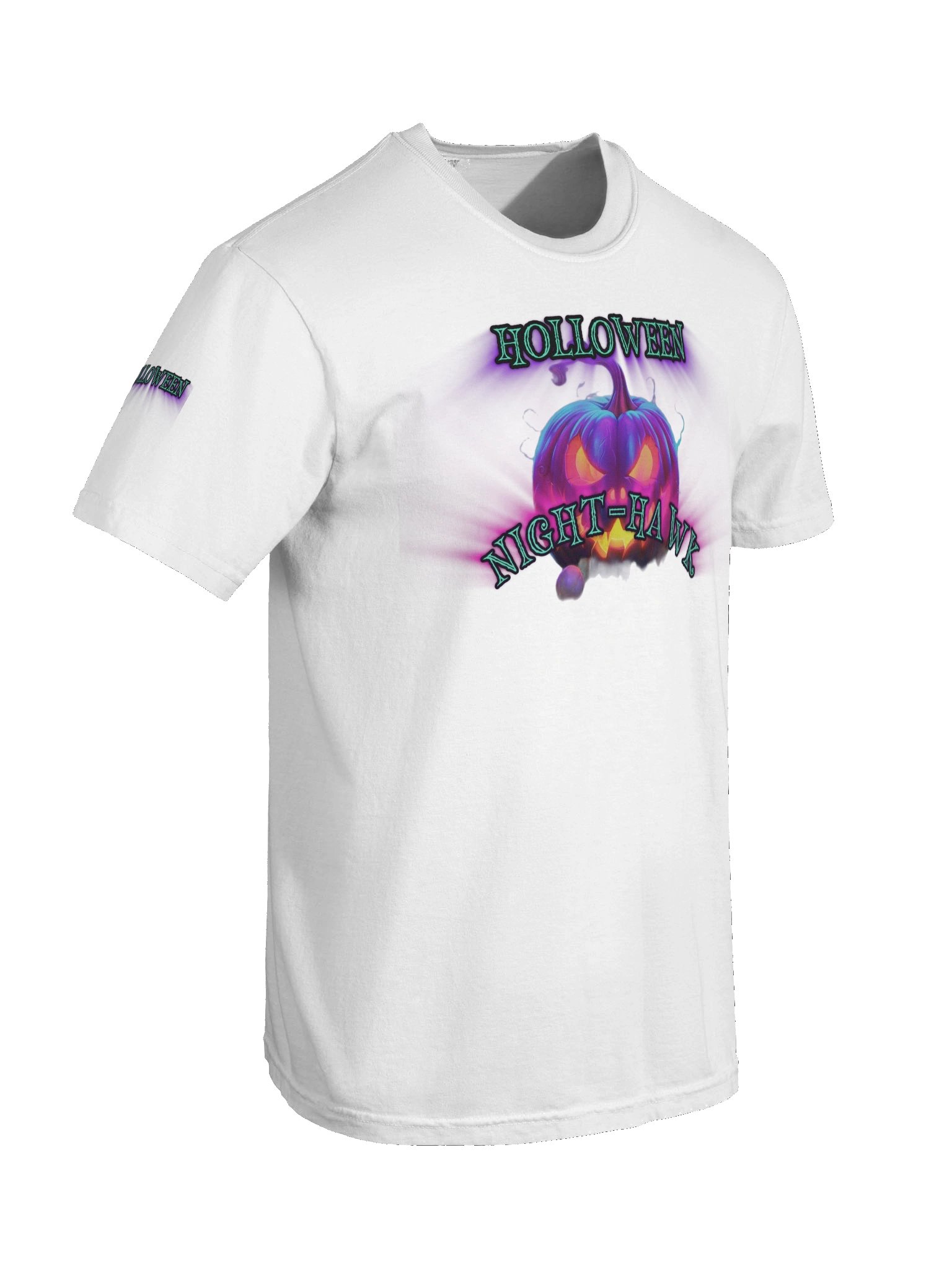 Glowing Halloween Vibes T-Shirt use product image (8)