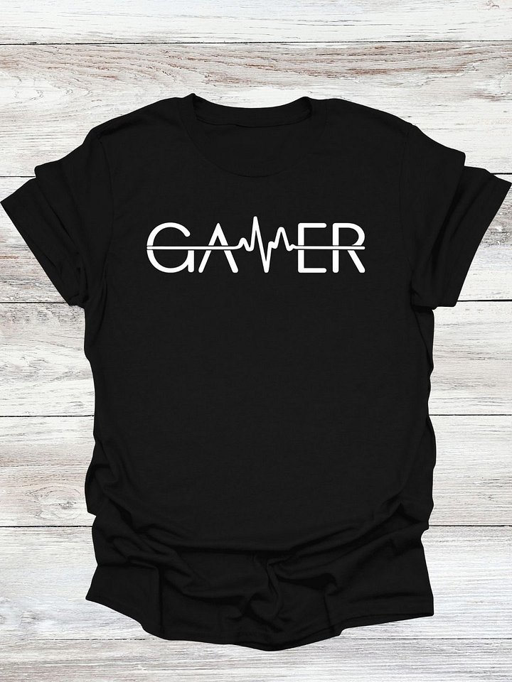 Gamer Heartbeat T-Shirt product image (1)