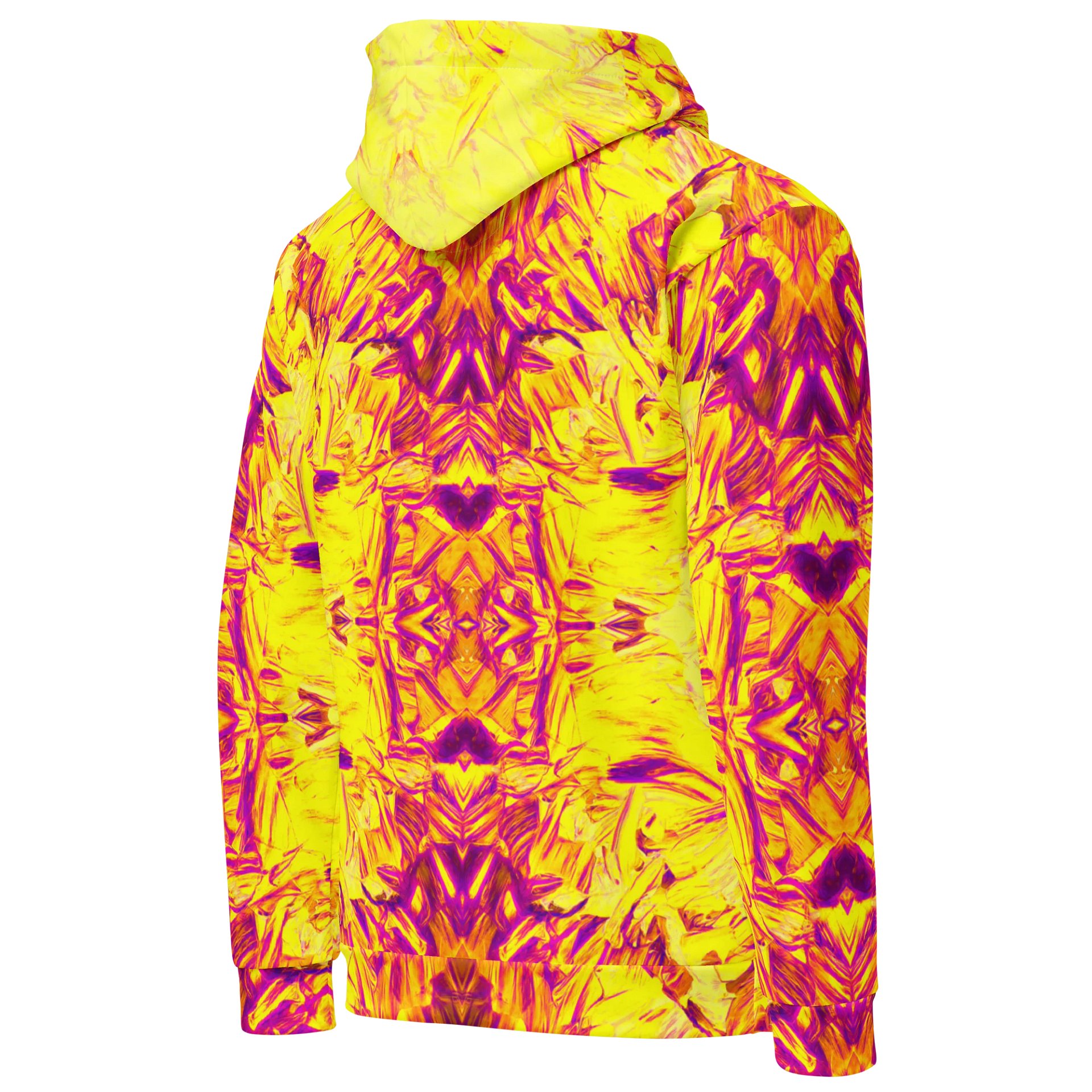 Neon Inferno | Recycled Unisex Hoodie product image (5)