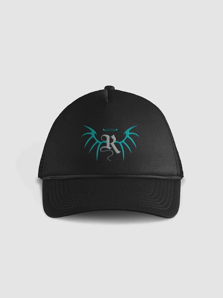 RafaZafar Logo Trucker Hat (teal) product image (1)