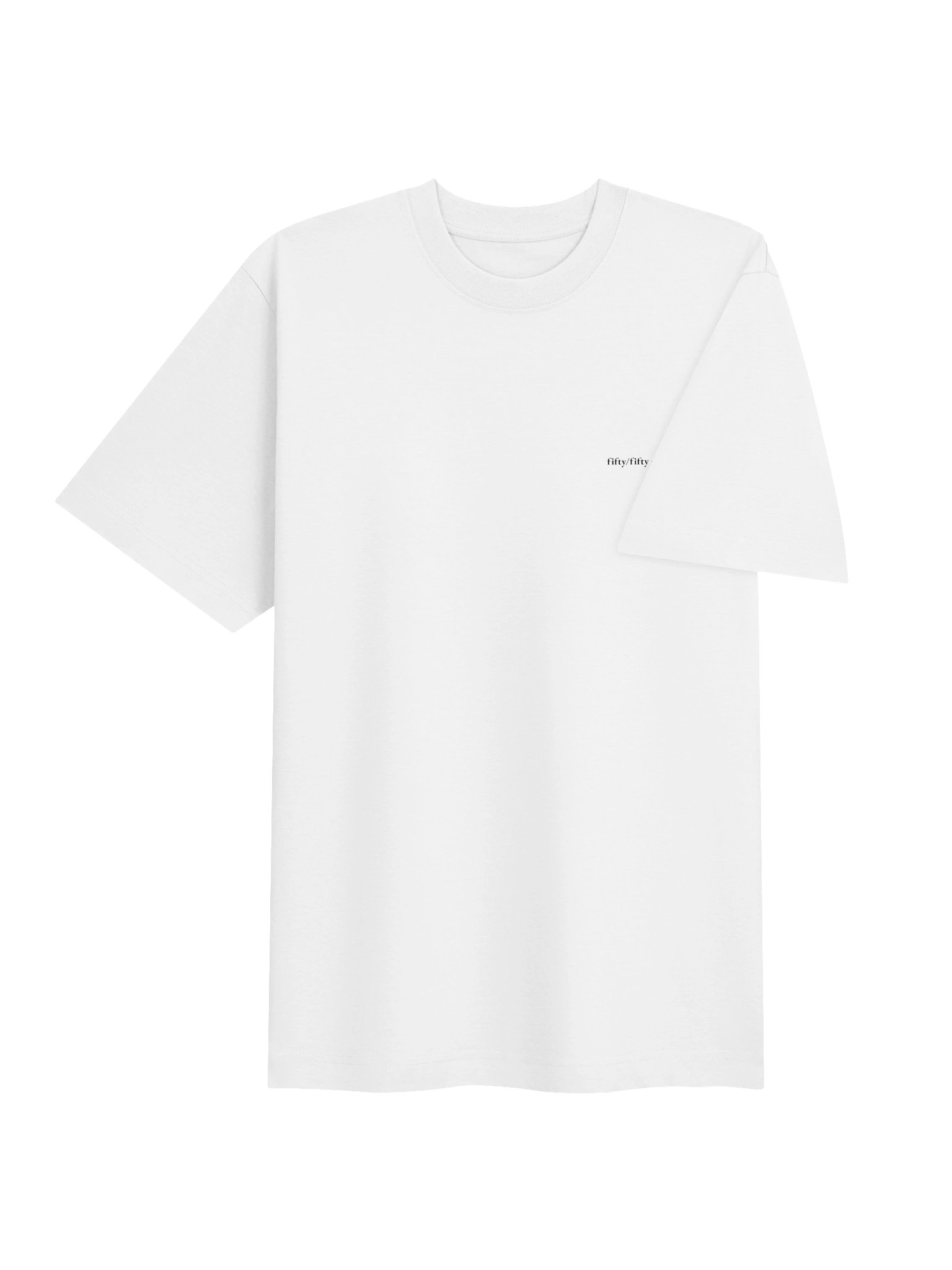 fifty/fifty co. soft white tee product image (4)