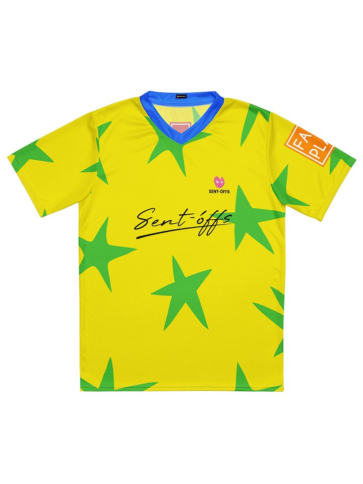 Yellow Rhythm jersey product image (1)