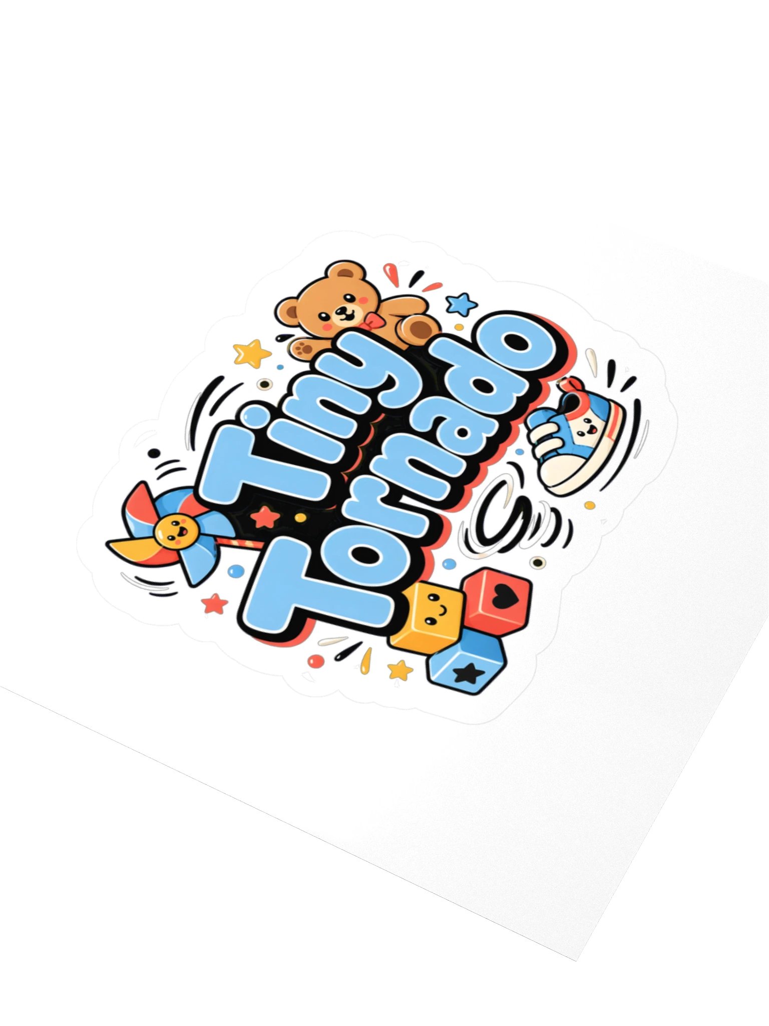 Tiny Tornado Sticker product image (3)