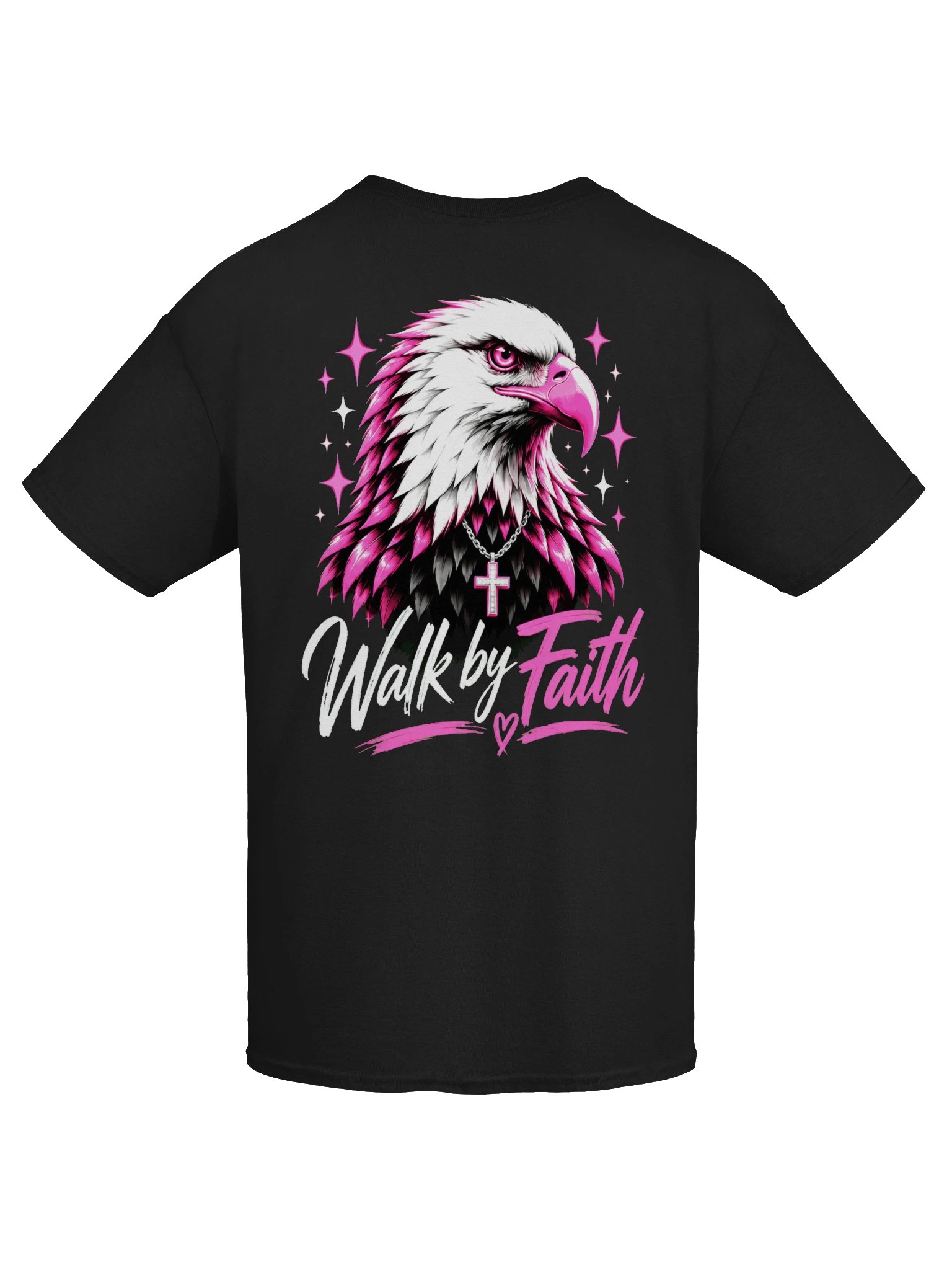Walk by Faith Pink Eagle RBF T-Shirt product image (7)