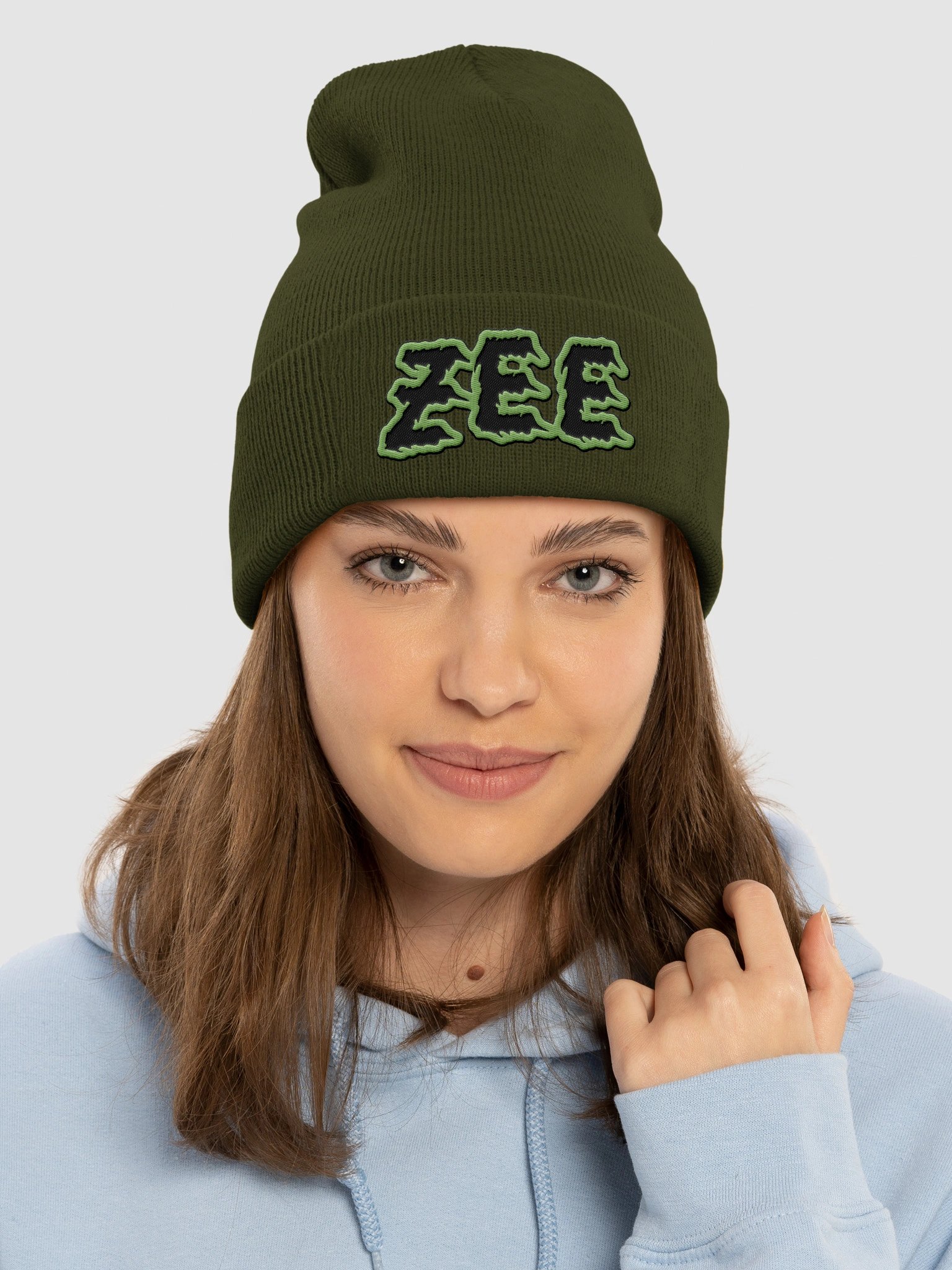 Zee Embroidered Long Beanie product image (28)