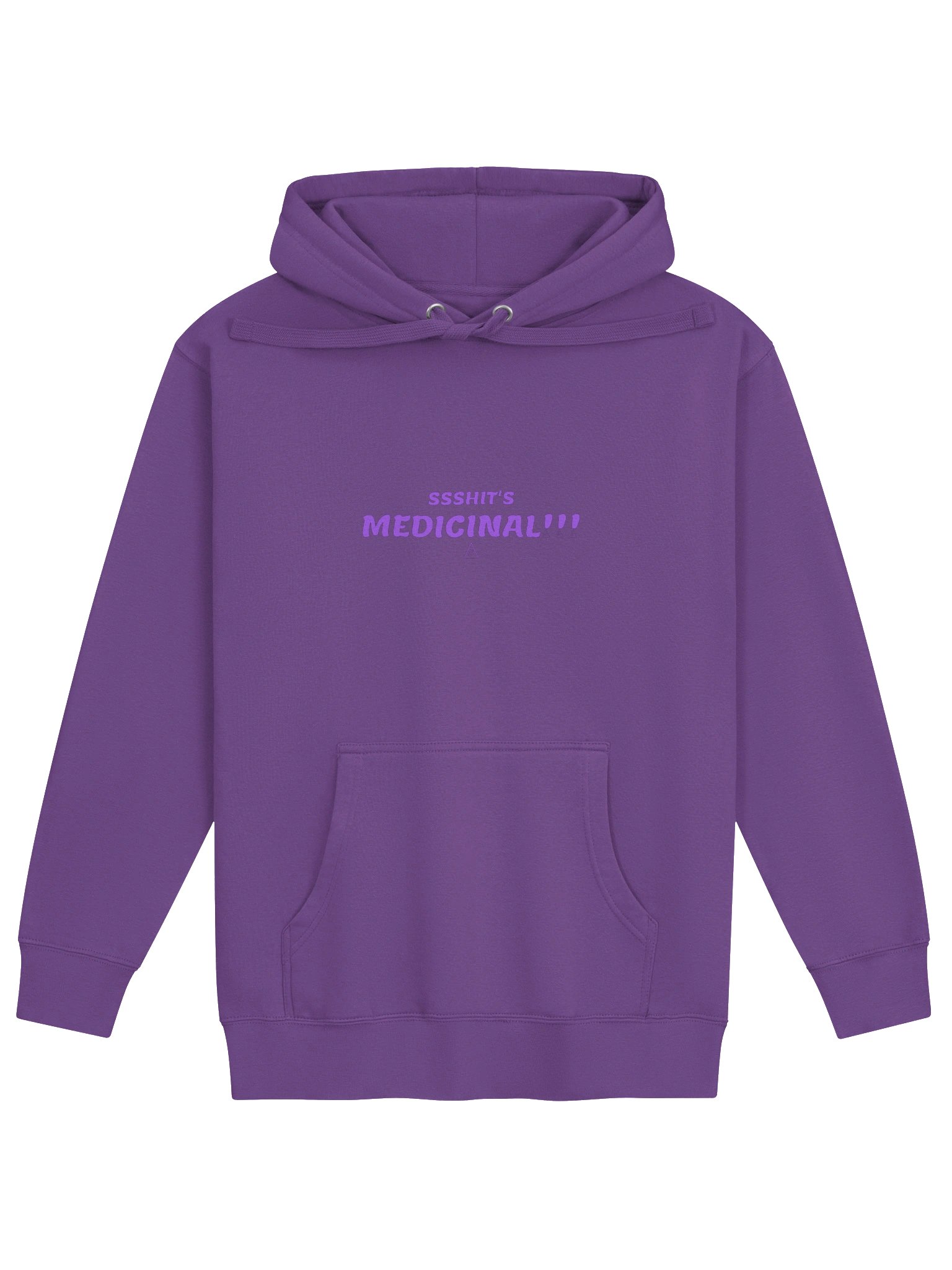 SSSHIT'S MEDICINAL!!! — Hoodie (Purple) product image (1)