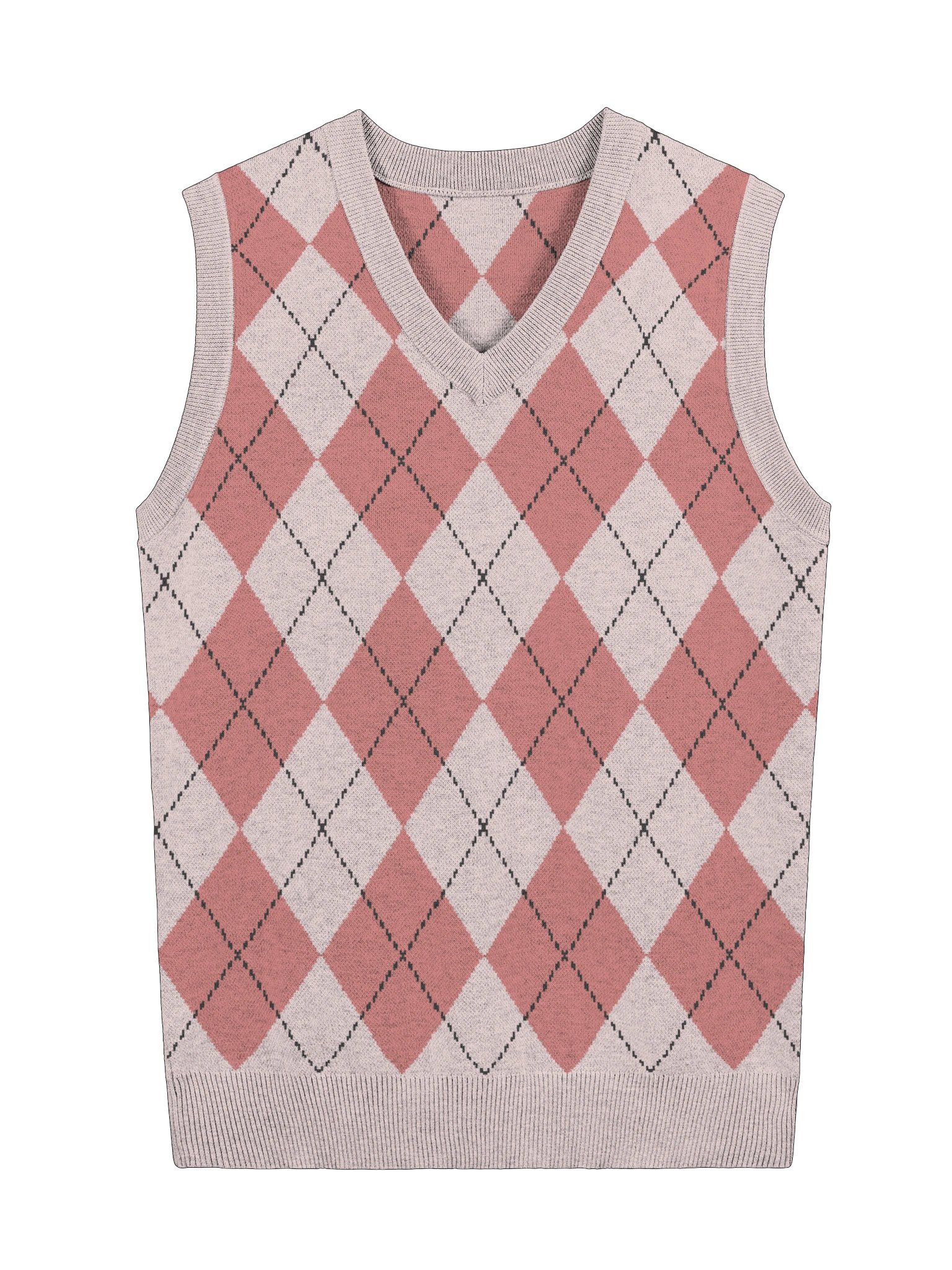 Elofina Butterfly Logo Knitted V-Neck Sweater Vest product image (1)