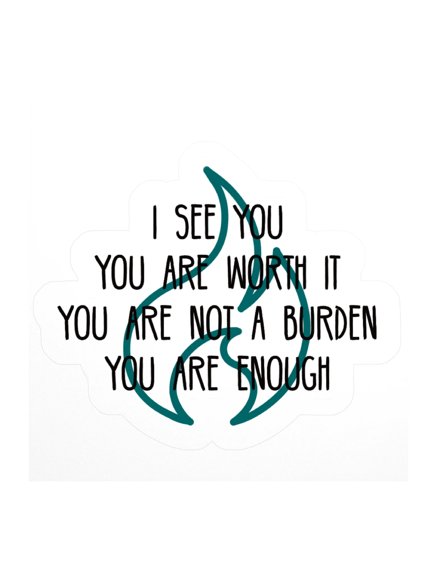Worth it Sticker product image (1)