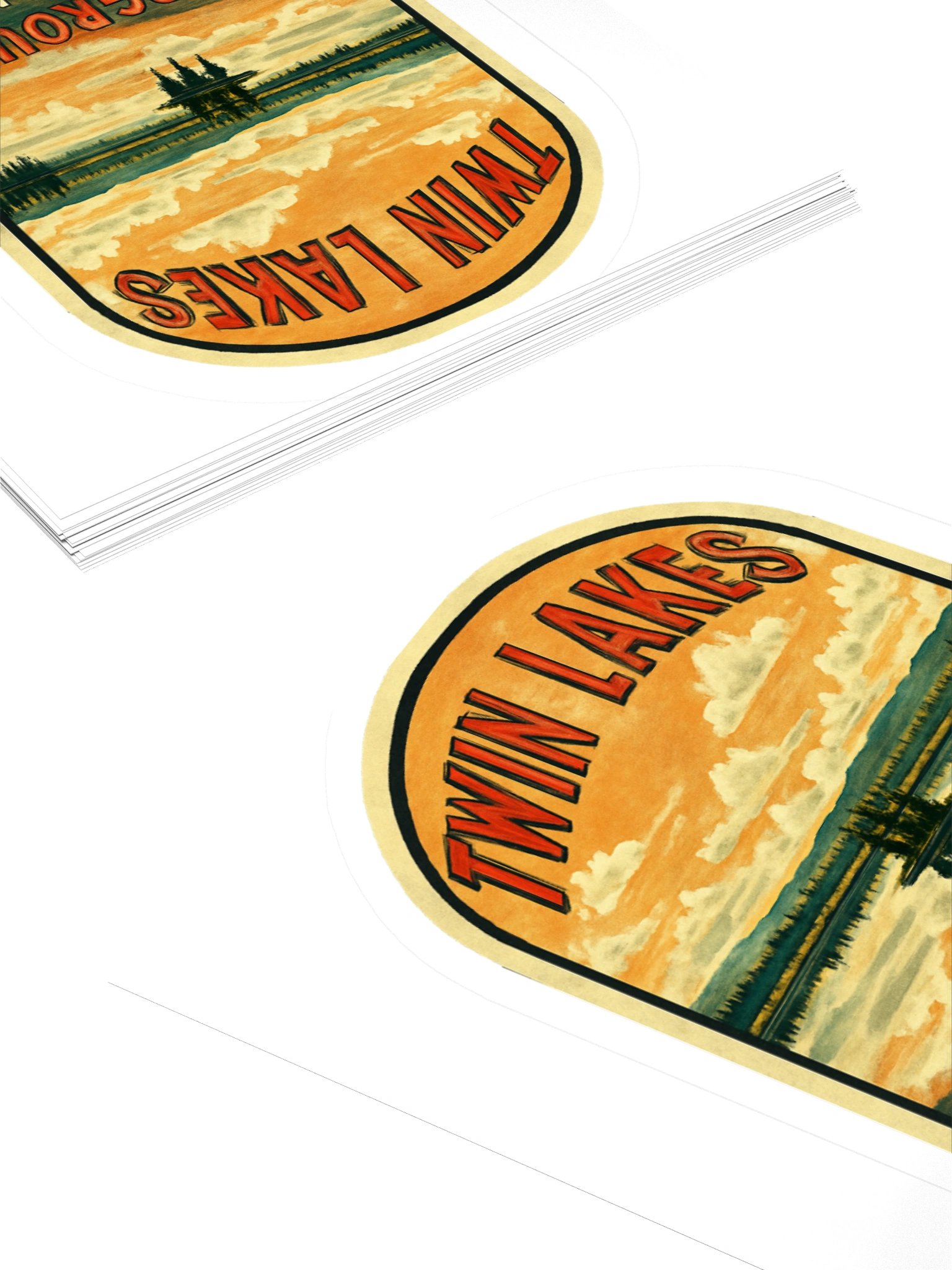 Twin Lakes Campground Decal product image (4)
