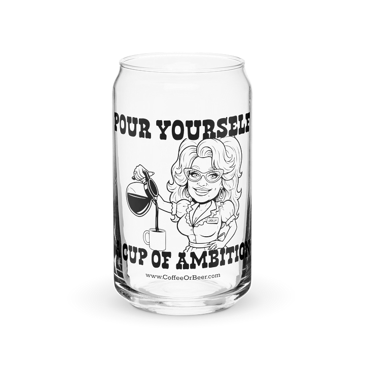 Cup of Ambition Can-Shaped Pint Glass product image (1)