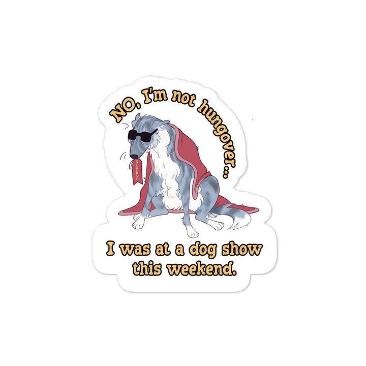 Dog Show Hangover - Silver Brindle Reserve product image (1)