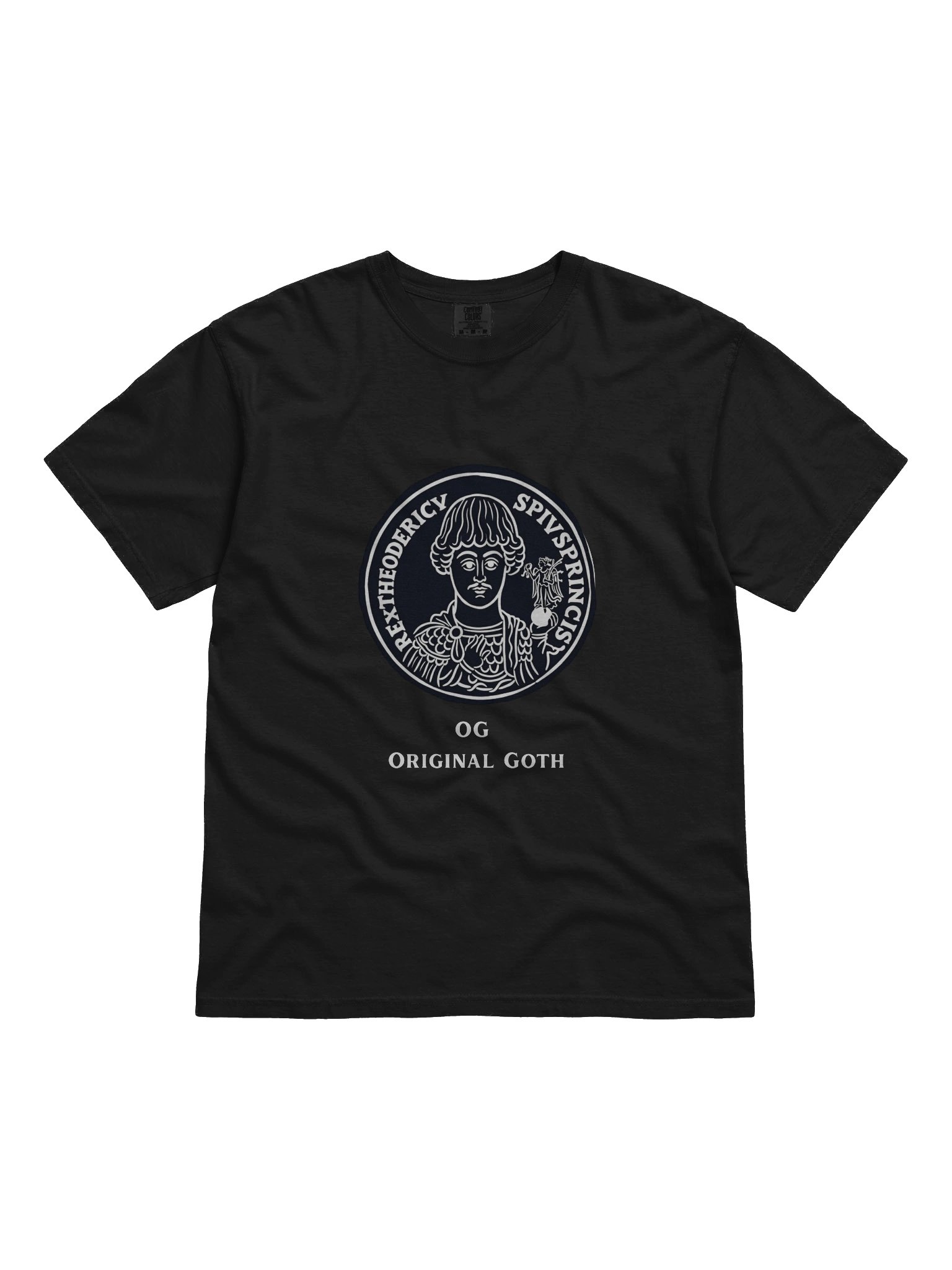 Original Goth White-On-Black Tee product image (1)