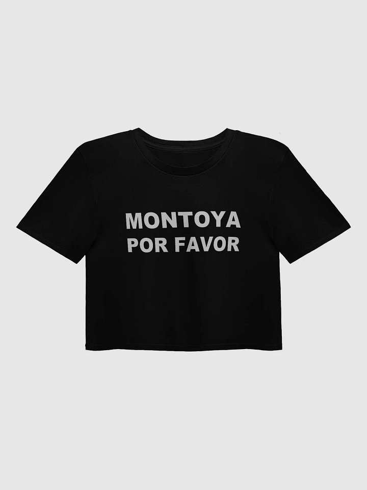 MONTOYA POR FAVOR Crop Top product image (1)