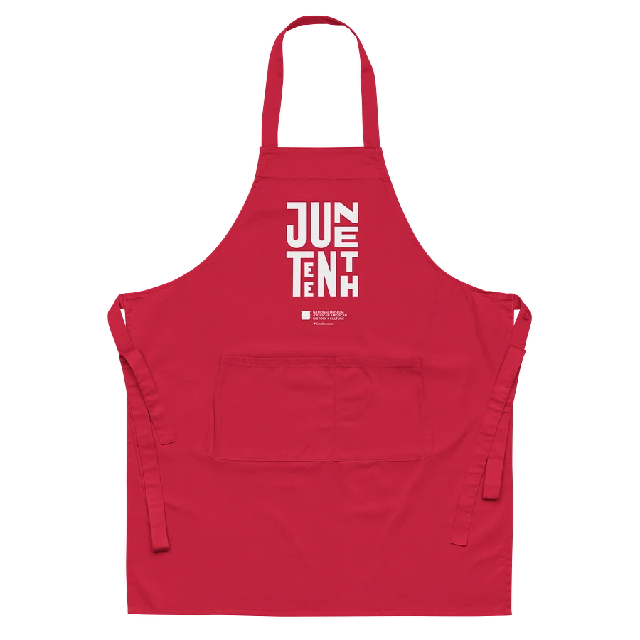 Juneteenth Apron (Red) Image 2