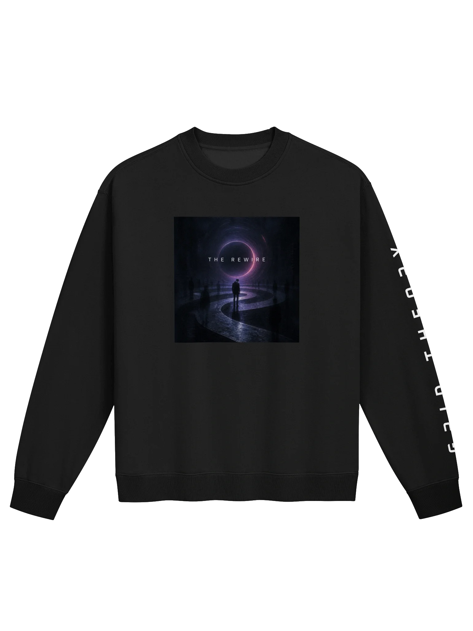 The Rewire Crewneck - Black, XS