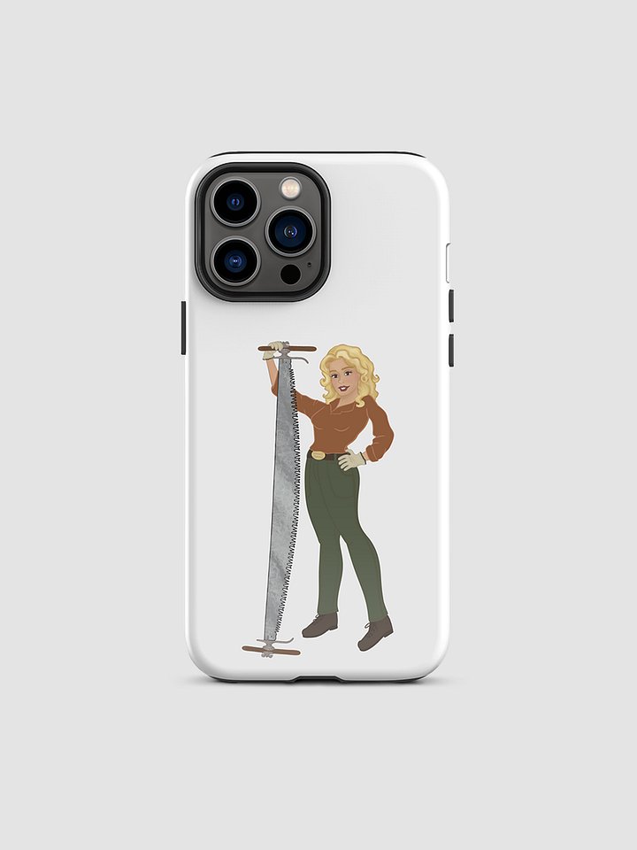 Tough iPhone Case - Blonde Crosscut Dolly Pinup product image (2)