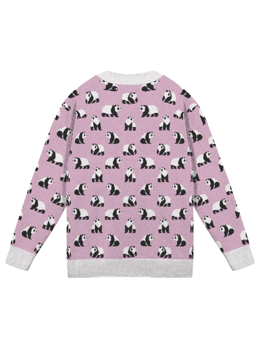 Pink Panda Cardigan (Unisex) Image 2