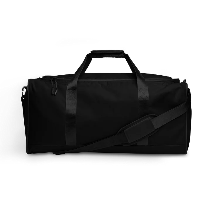 Midnight Black All-Over Print Duffle Bag product image (2)