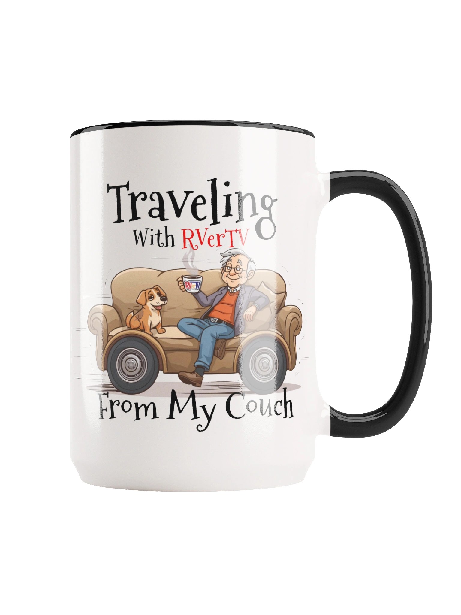 Traveling With RVerTV From My Couch - Coffee Mug product image (2)