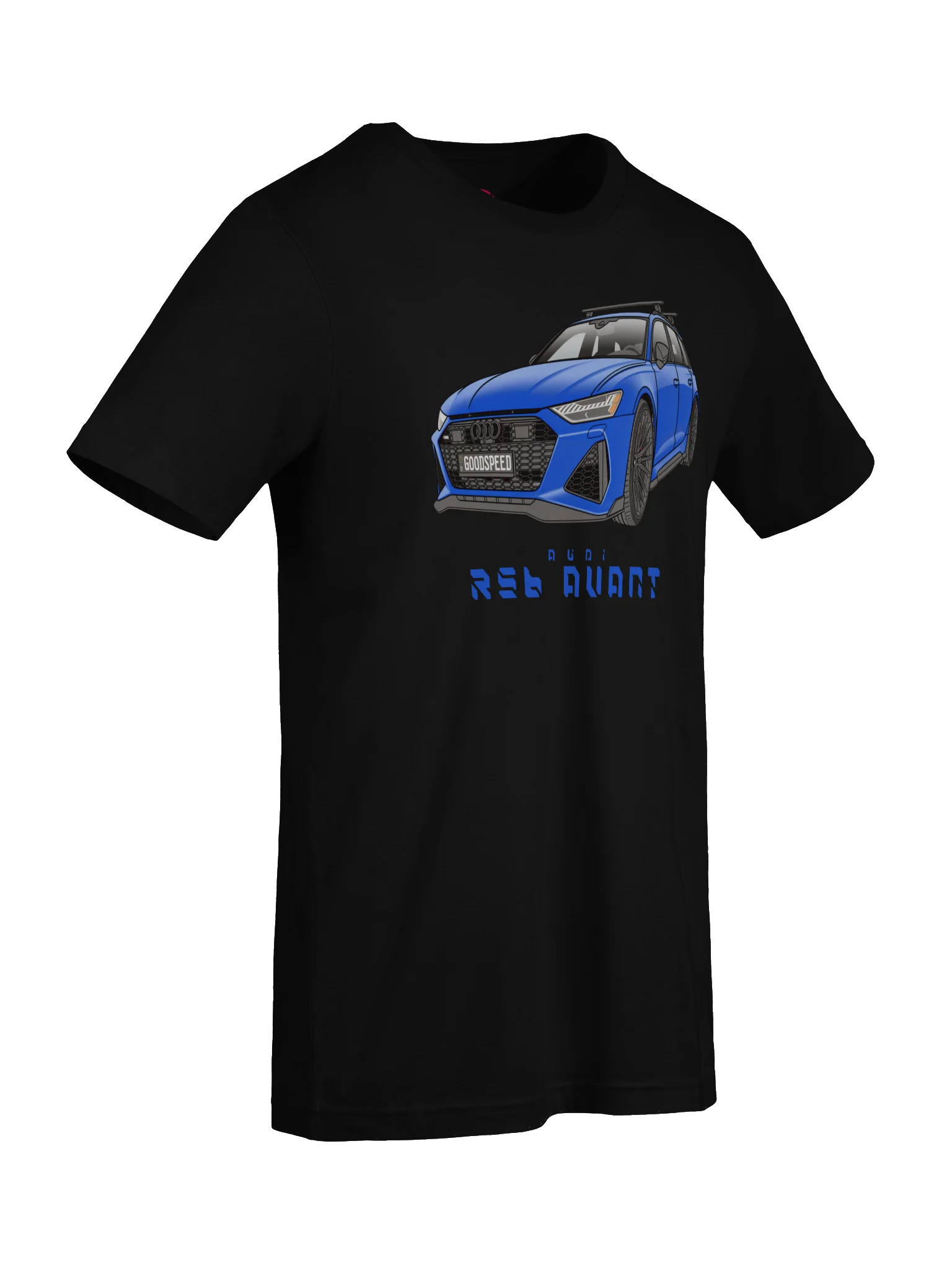 Ultra Blue Audi RS6 Avant Shirt (Retro, Sketch, Silhouette) product image (78)