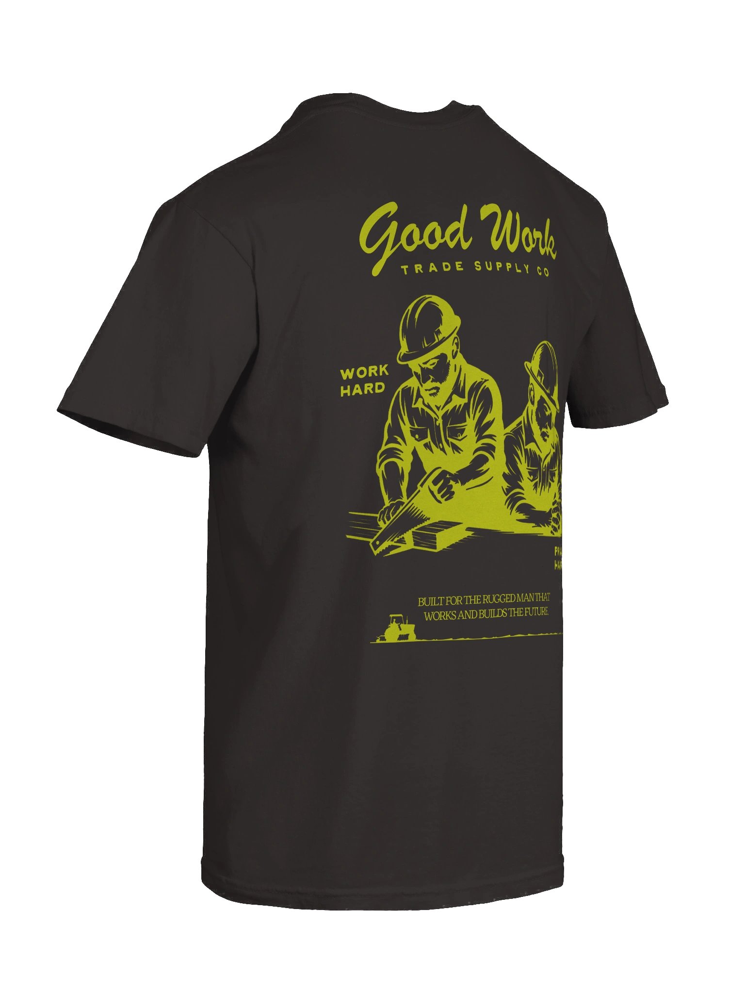 Work Hard Pray Hard (Yellow Text) product image (10)