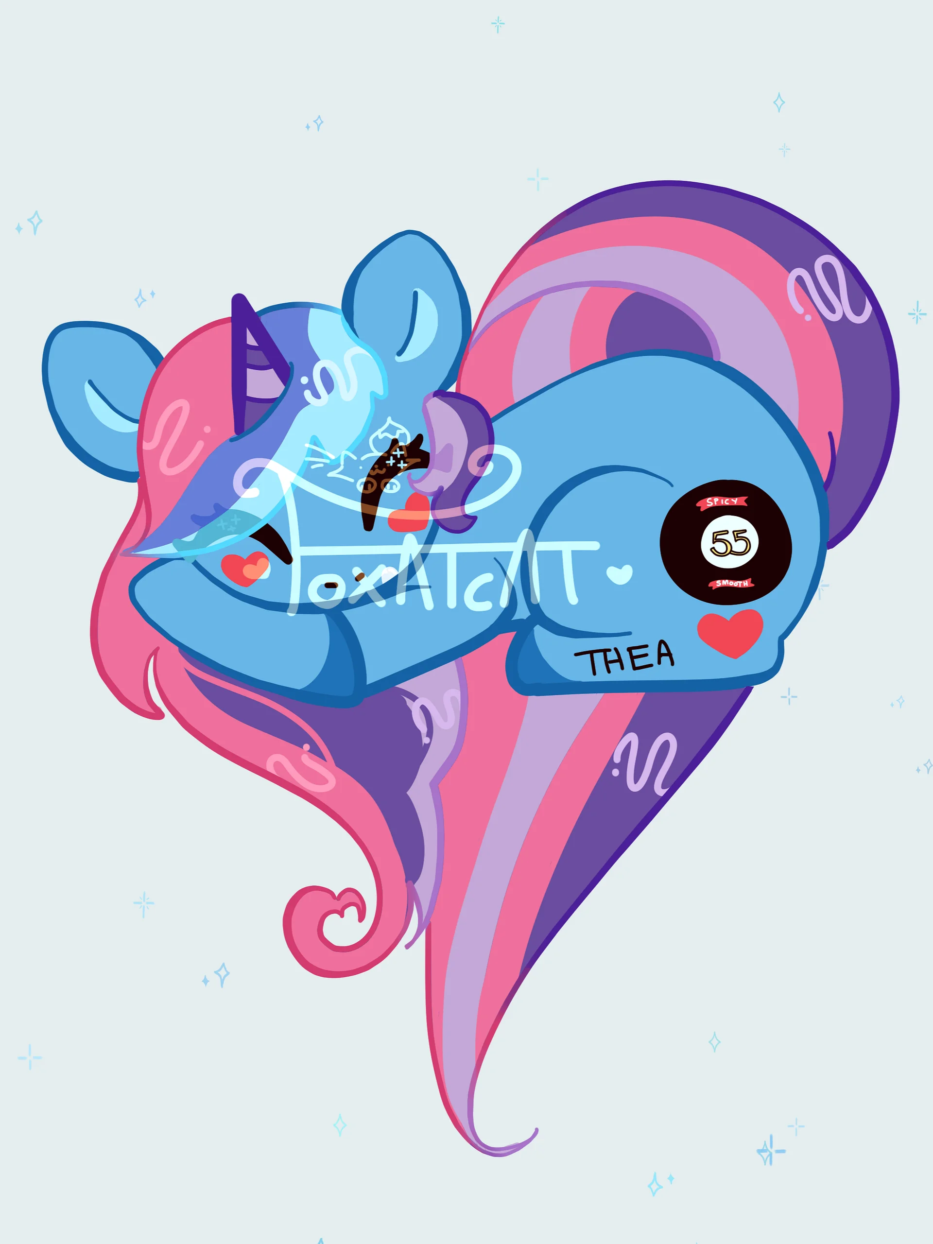 Sleepy Heart FREE Background product image (1)