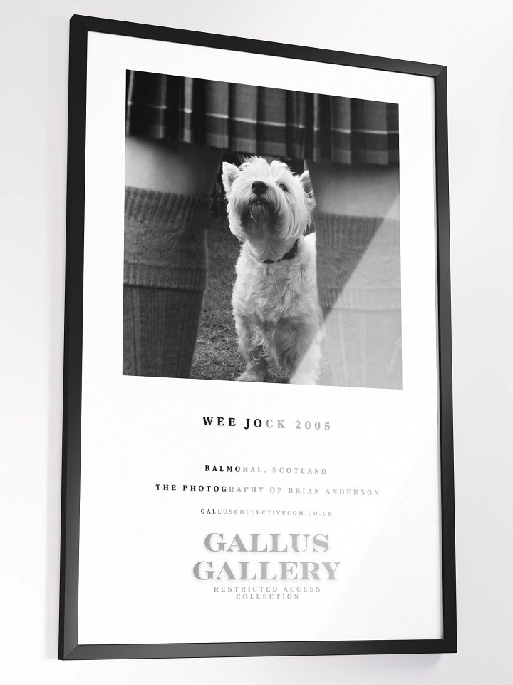 Wee Jock Balmoral Scotland Framed product image (2)