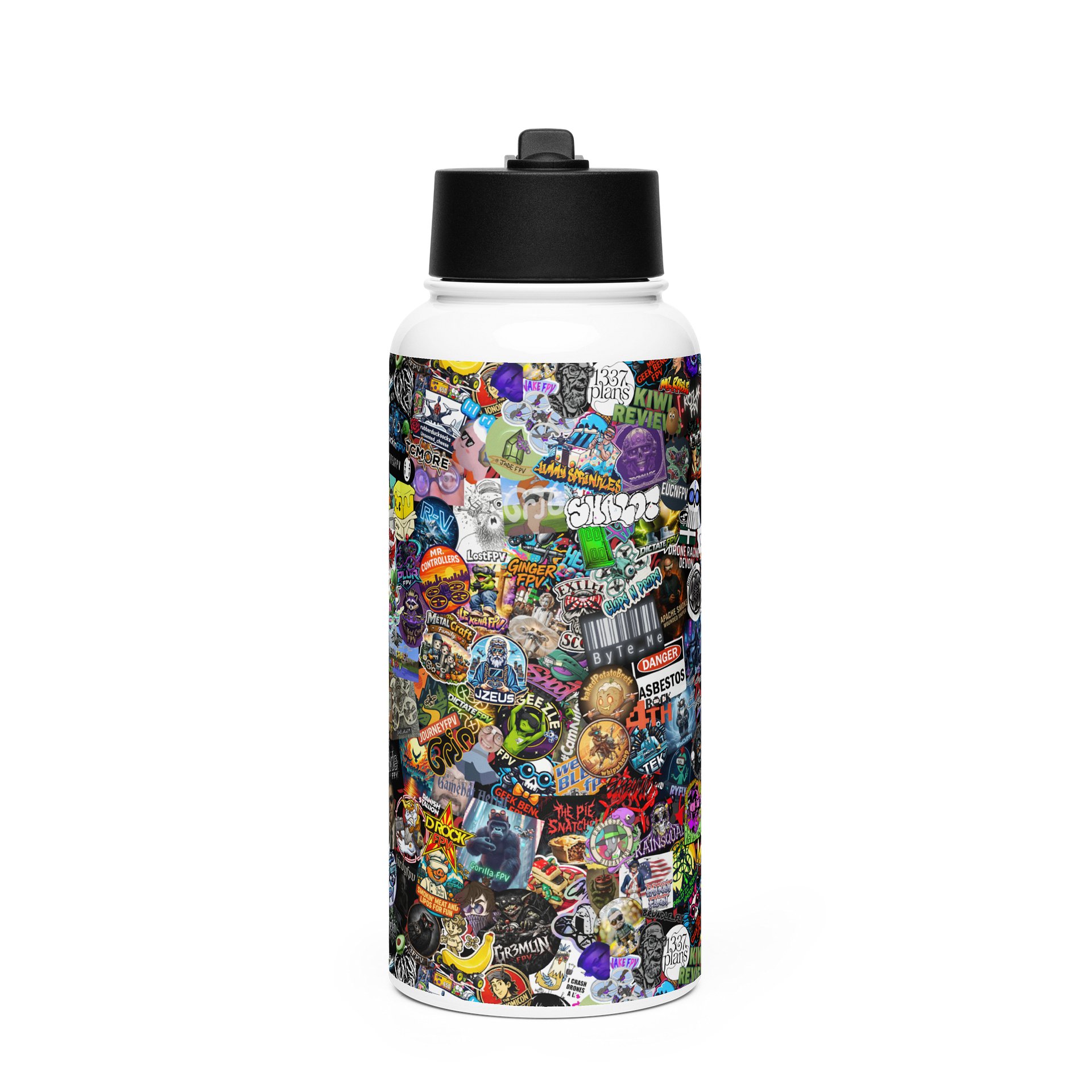 2026 Sticker Bomb Water Bottle product image (1)