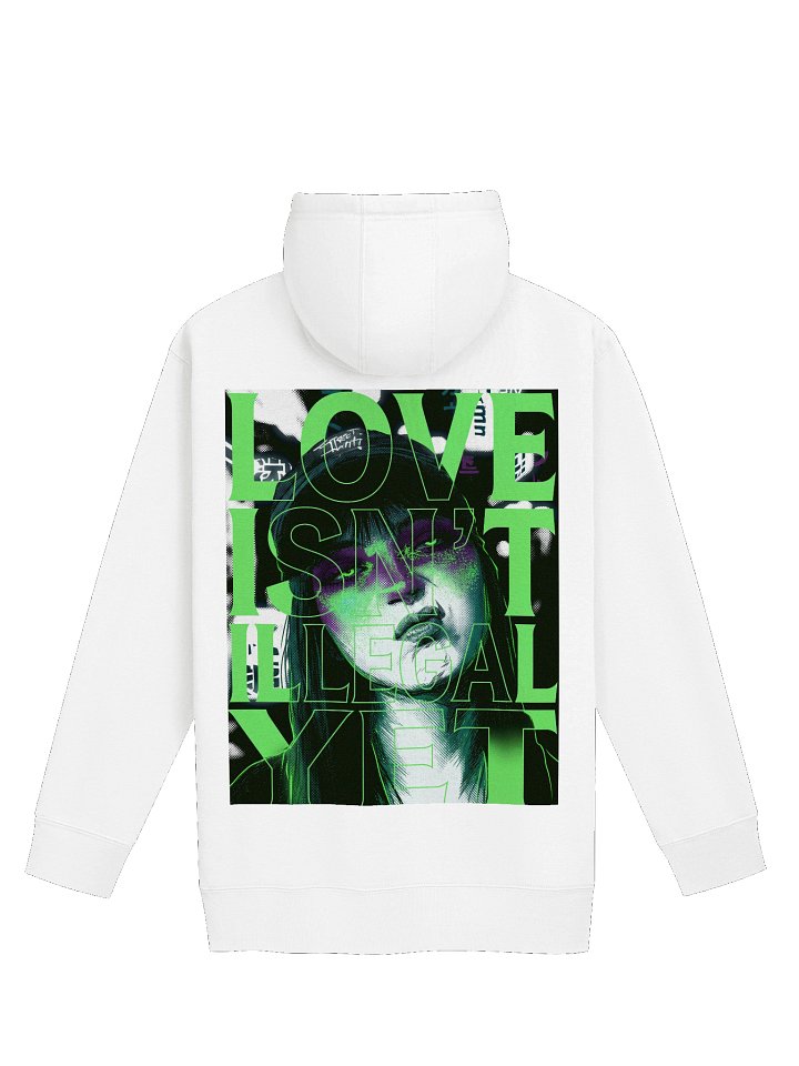 LOVE ISN'T ILLEGAL YET LIGHT HOODIE product image (1)