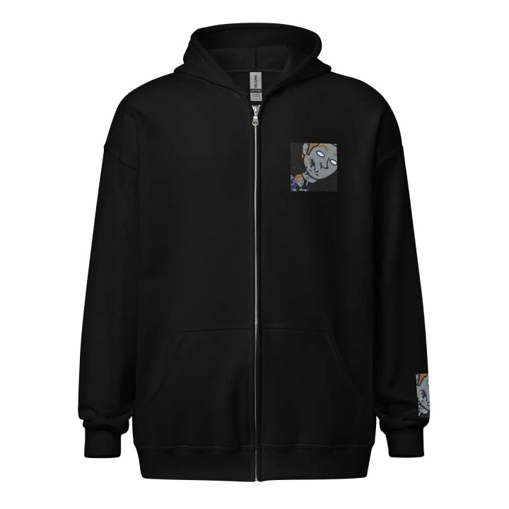 SavageOnDemand Print #16 (ZOMBIE-ZIP-UP-HOODY) product image (1)
