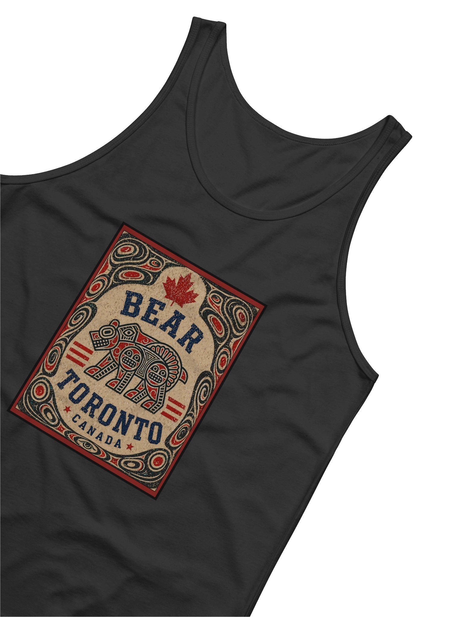 "HAIDA BEAR TORONTO" Muscle Tank Top product image (5)