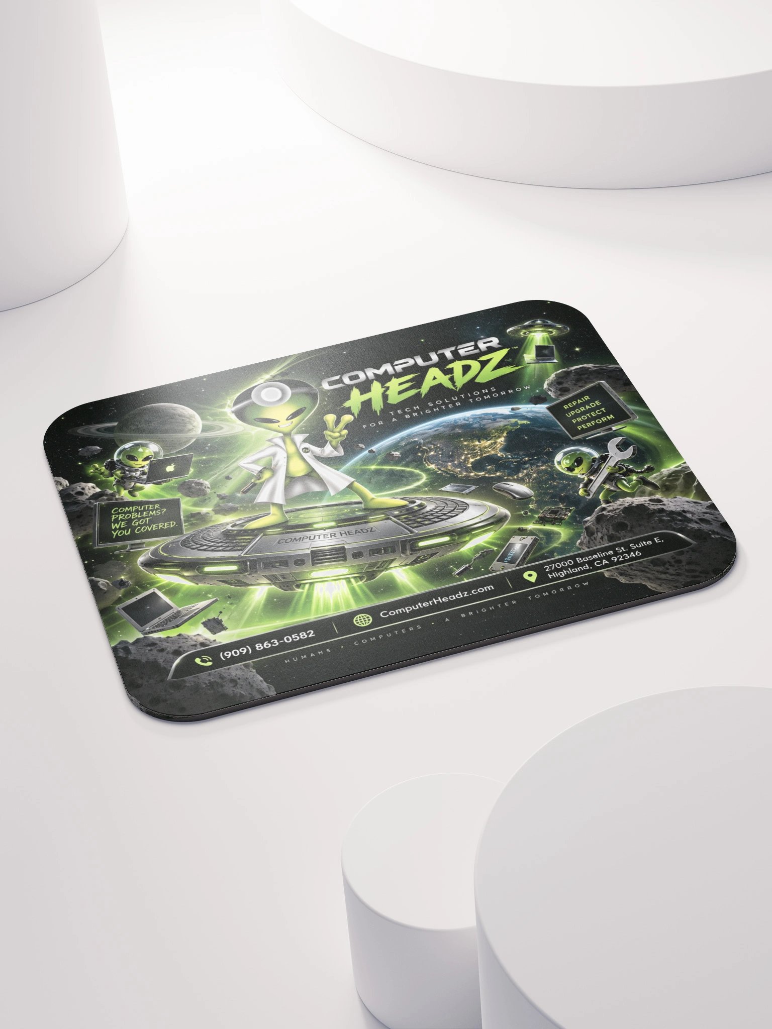 Computer Headz Green Sector Mousepad – Edition 01 product image (4)