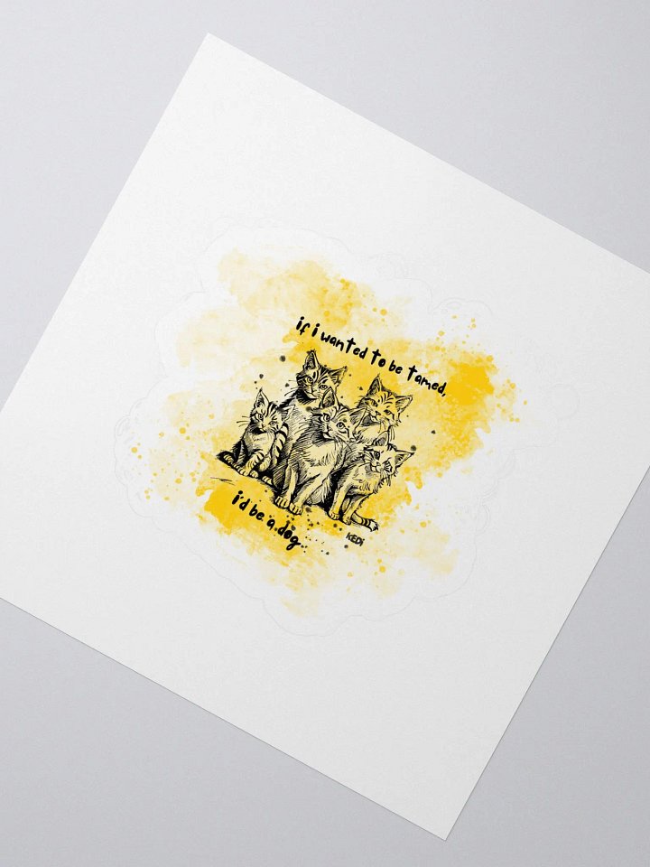 Rebellious Cats Stickers product image (2)