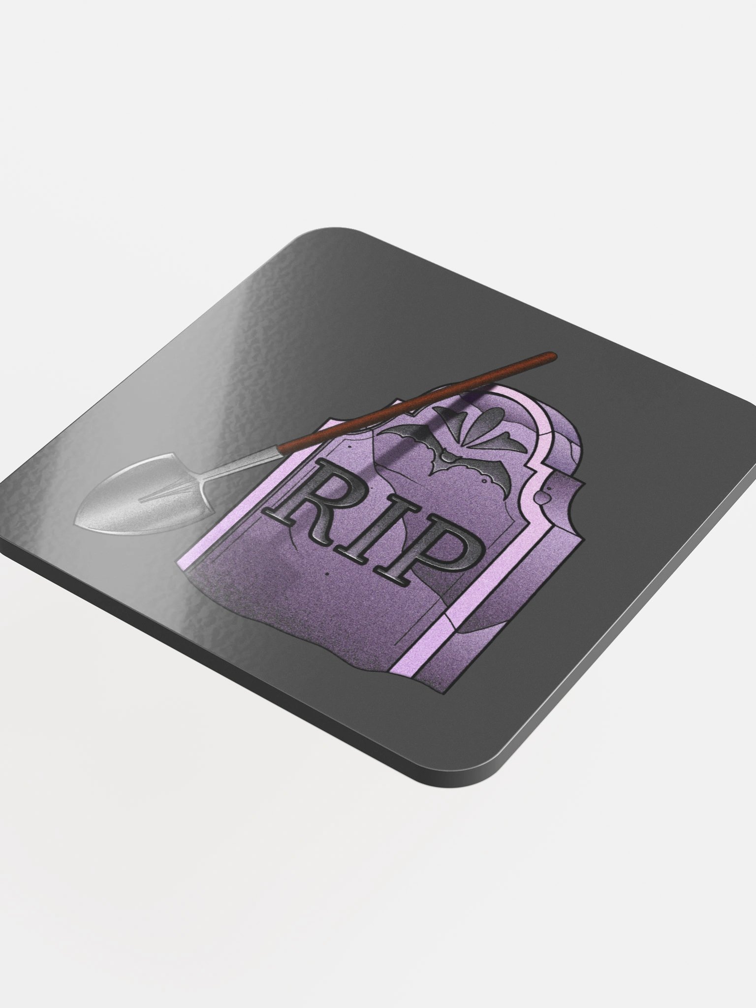 Tombstone - Glossed Cork Coaster product image (4)