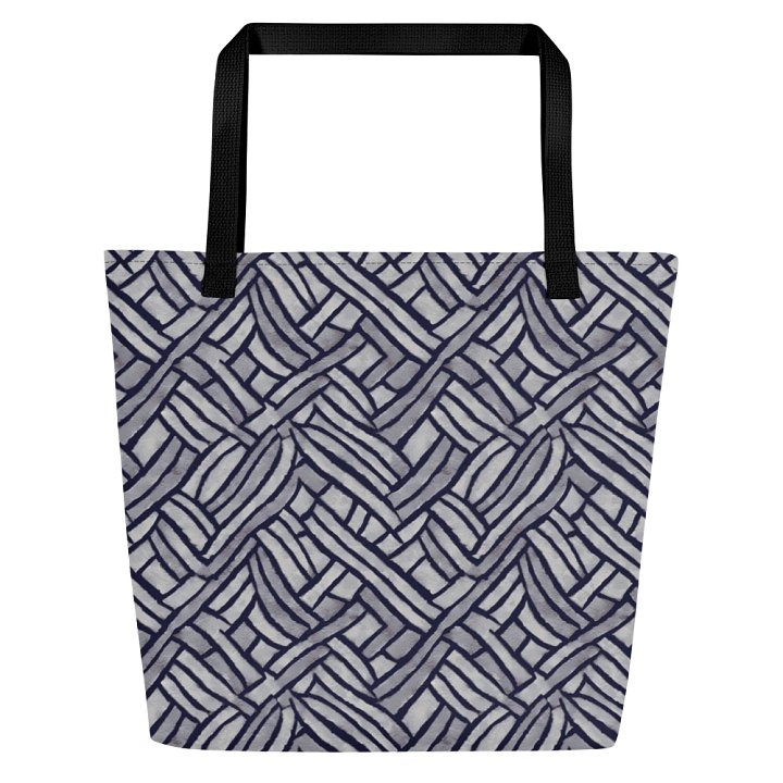 Grey Rectangles Bag product image (1)