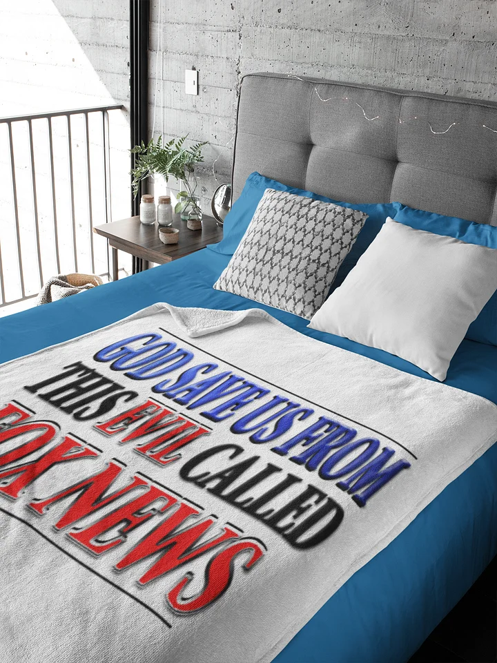 God Save Us From Fox News Digital Download - Printable Anti-Fox News PNG File product image (2)