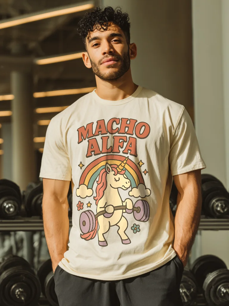 Macho Alfa Camiseta Unisex product image (2)