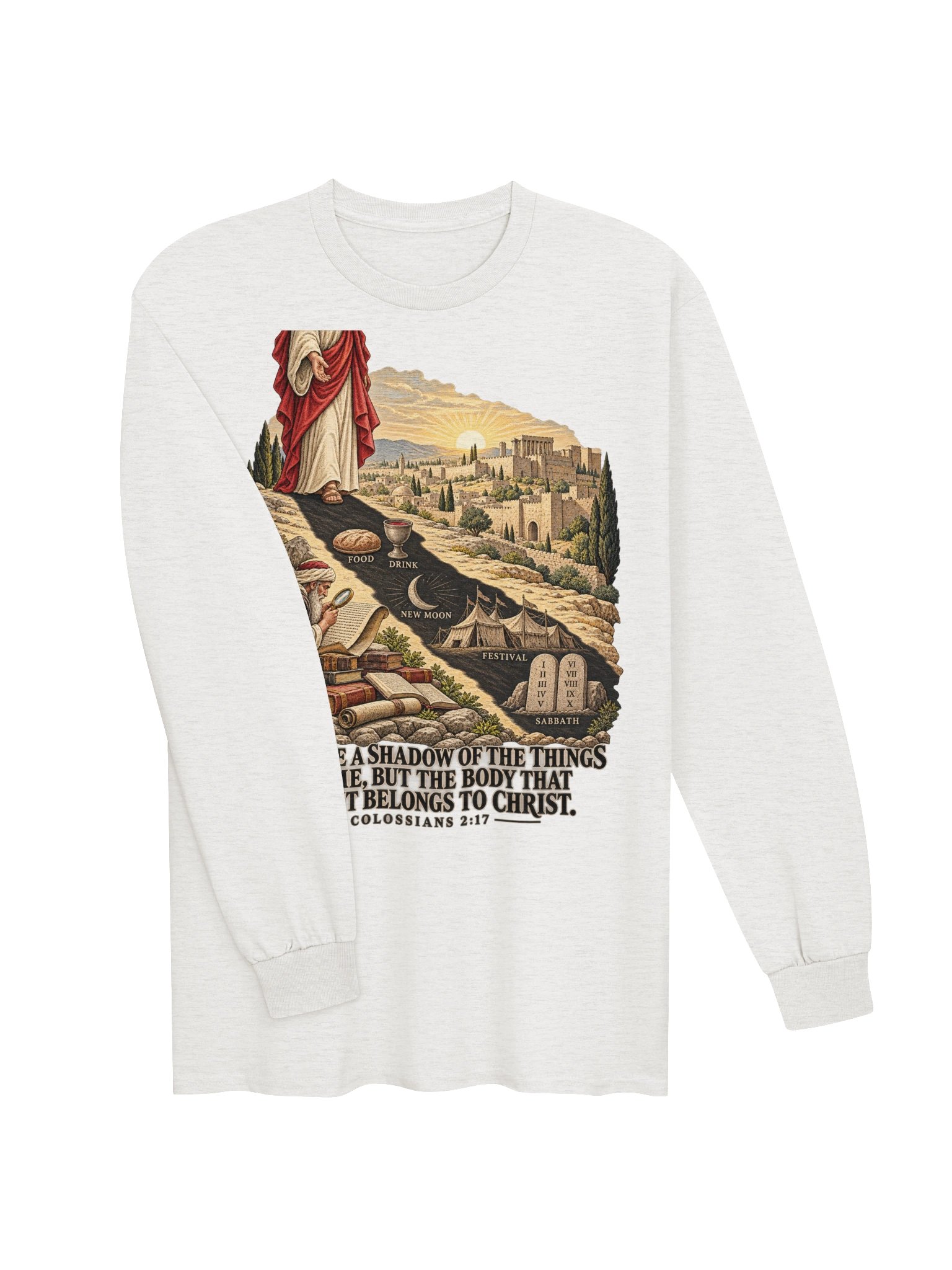 Body and Shadow long sleeve tee product image (35)