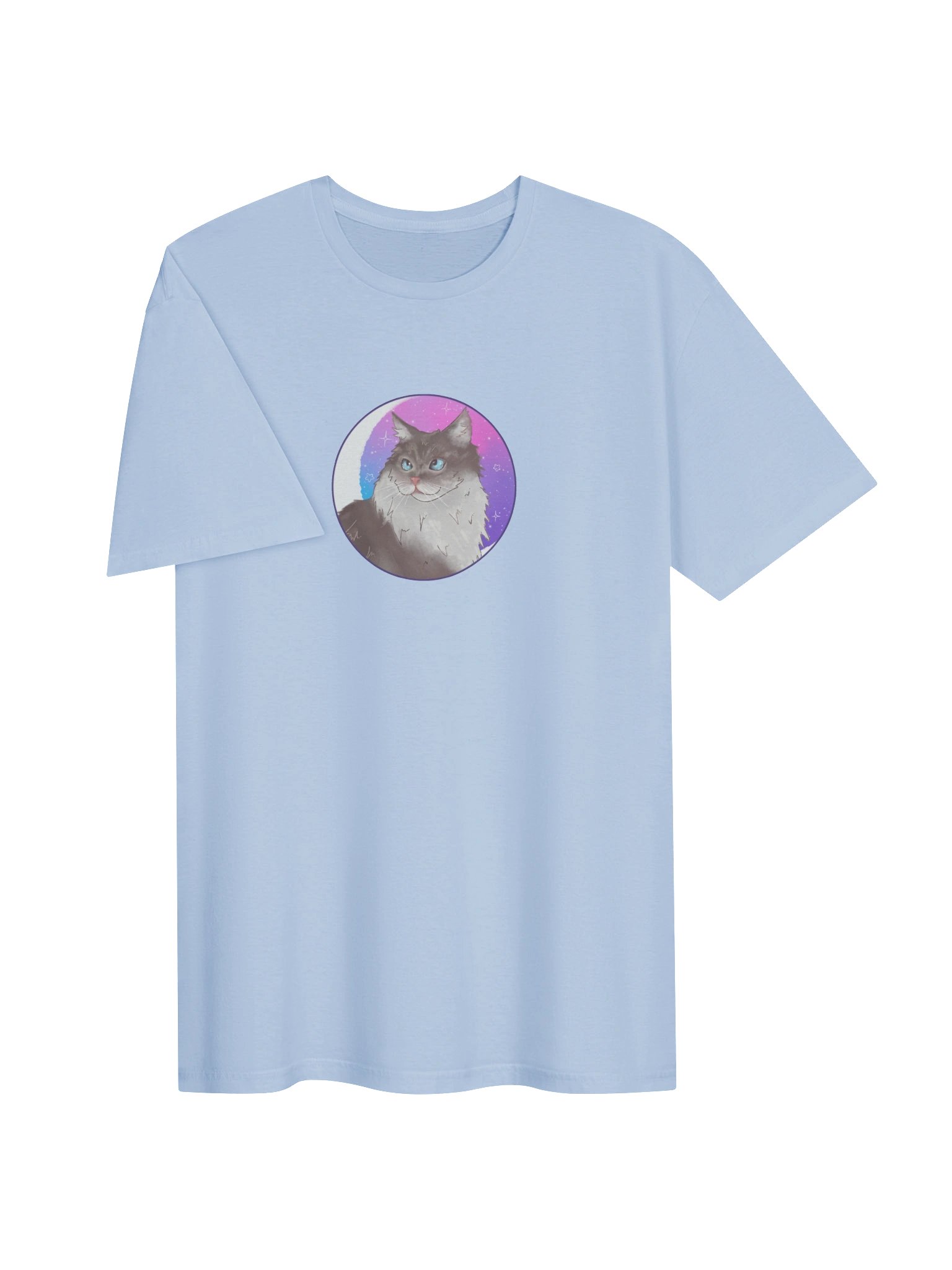 Mellow Moon for Cats Protection T-Shirt product image (3)