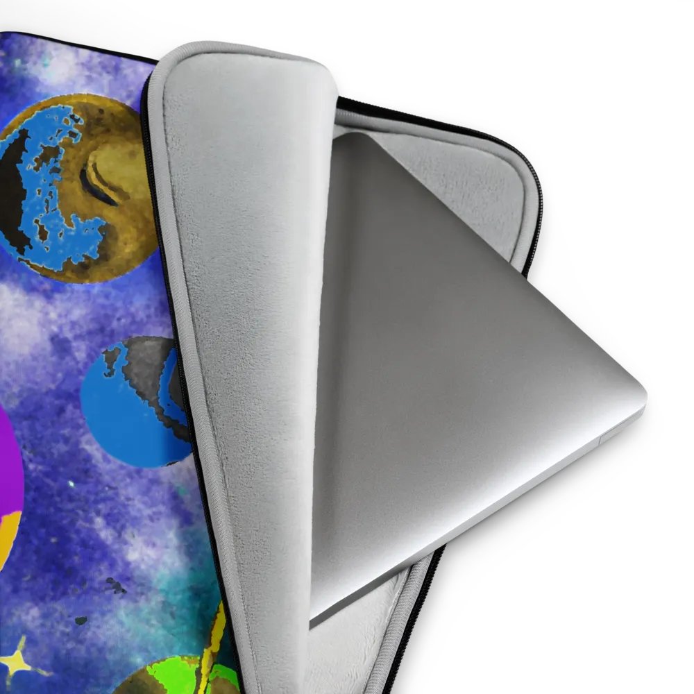 A surreal Universe laptop sleeve product image (3)
